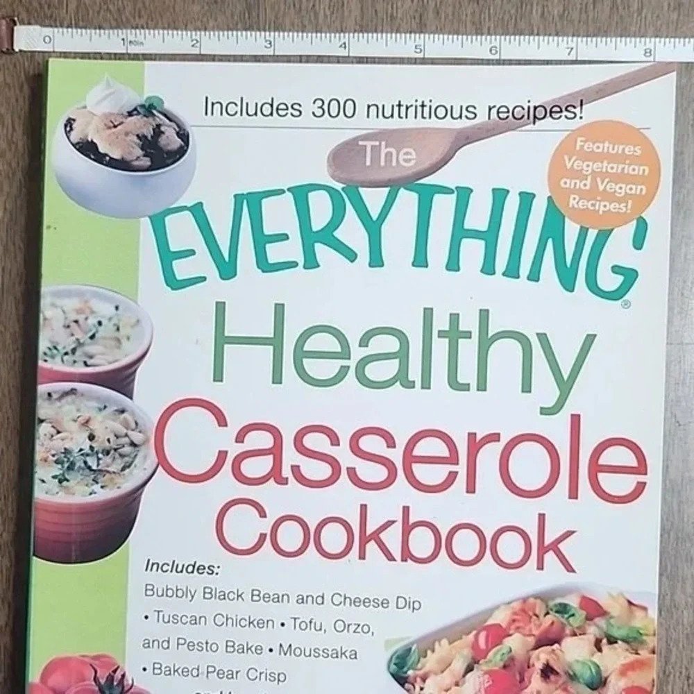 The Everything Healthy‎ Casserole Cookbook by Kristen Widican, Paperback